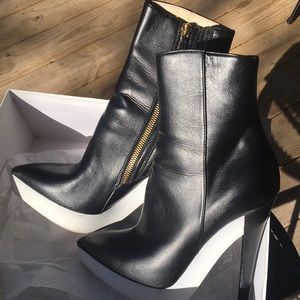 Stella McCartney Black High-Heel Boots
